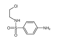 4-amino-N-(2-chloroethyl)benzenesulfonamide Structure