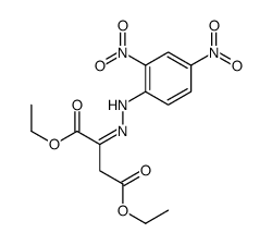diethyl 2-[(2,4-dinitrophenyl)hydrazinylidene]butanedioate Structure