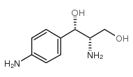 (1S,2S)-2-氨基-1-(4-氨基苯基)丙烷-1,3-二醇结构式