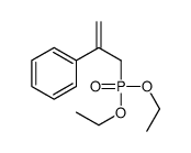 3-diethoxyphosphorylprop-1-en-2-ylbenzene结构式