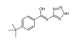 Benzamide, 4-(1,1-dimethylethyl)-N-1H-tetrazol-5-yl- (9CI) Structure