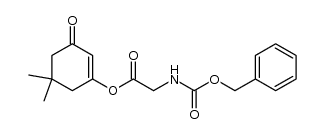 5,5-dimethyl-3-oxocyclohex-1-en-1-yl 2-(((benzyloxy)carbonyl)amino)acetate Structure