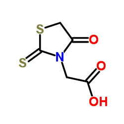 Rhodanine-3-acetic Acid Structure