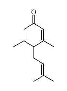 3,5-dimethyl-4-(3-methylbut-2-enyl)cyclohex-2-en-1-one picture