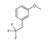 1-Methoxy-3-(2,2,2-trifluoroethyl)benzene Structure