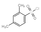 2,4-Dimethylbenzene sulfonyl chloride Structure