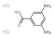 Benzoic acid,3,5-diamino-, hydrochloride (1:2) Structure