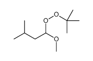 1-tert-butylperoxy-1-methoxy-3-methylbutane结构式