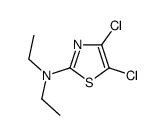 4,5-dichloro-N,N-diethyl-1,3-thiazol-2-amine结构式