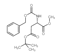 ZL-天冬氨酸β-叔丁酯α-甲基酯结构式