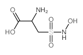 L-Alanine,3-[(hydroxyamino)sulfonyl]-结构式