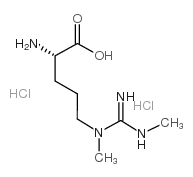 ng,ng'-dimethyl-l-arginine, dihydrochloride Structure