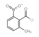 2-甲基-6-硝基苯甲酰氯结构式
