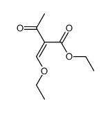 ethoxymethyleneacetoacetic acid ethyl ester Structure