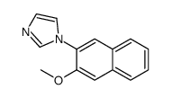 1-(3-methoxynaphthalen-2-yl)imidazole Structure