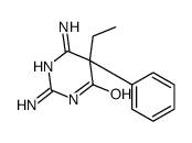 2,6-diamino-5-ethyl-5-phenylpyrimidin-4-one Structure