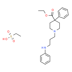 piminodine esilate structure