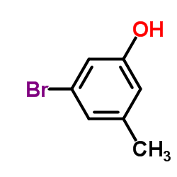 3-溴-5-甲基苯酚结构式