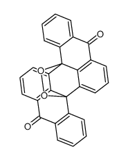 4B,12b-epidioxido-dibenzo[a,j]perylene-8,16-dione结构式