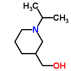 (1-Isopropyl-3-piperidinyl)methanol Structure
