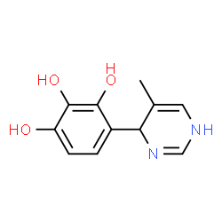 1,2,3-Benzenetriol, 4-(1,4-dihydro-5-methyl-4-pyrimidinyl)- (9CI)结构式
