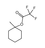 (1-methylcyclohexyl) 2,2,2-trifluoroacetate Structure