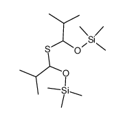4,6-diisopropyl-2,2,8,8-tetramethyl-3,7-dioxa-5-thia-2,8-disilanonane Structure