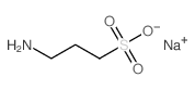3-氨基丙磺酸钠盐结构式