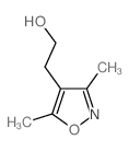 2-(3,5-二甲基异噁唑-4-基)乙醇结构式