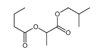 1-methyl-2-(2-methylpropoxy)-2-oxoethyl butyrate结构式