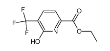 6-hydroxy-5-trifluoromethyl-pyridine-2-carboxylic acid ethyl ester Structure