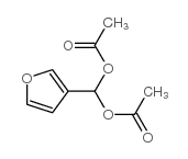 Methanediol,3-furanyl-, diacetate结构式