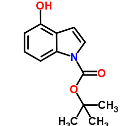 N-Boc-4-Hydroxyindole structure