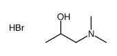 1-(dimethylamino)propan-2-ol,hydrobromide Structure