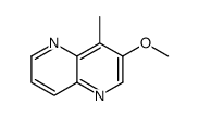 3-甲氧基-4-甲基-1,5-萘啶结构式