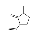 1-ethenyl-4-methyl-5-methylidenecyclopentene Structure
