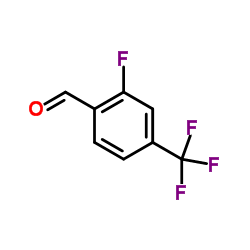 2-Fluoro-4-(trifluoromethyl)benzaldehyde structure