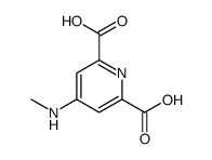 2,6-Pyridinedicarboxylicacid,4-(methylamino)-(7CI,9CI) Structure