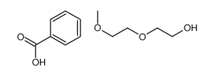 benzoic acid,2-(2-methoxyethoxy)ethanol Structure