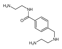 N-(2-aminoethyl)-4-[(2-aminoethylamino)methyl]benzamide结构式