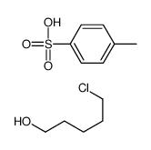 5-chloropentan-1-ol,4-methylbenzenesulfonic acid结构式