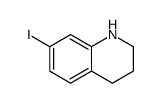 7-Iodo-1,2,3,4-tetrahydroquinoline structure