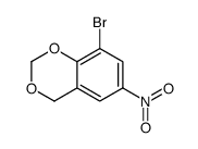 8-bromo-6-nitro-4H-1,3-benzodioxine结构式