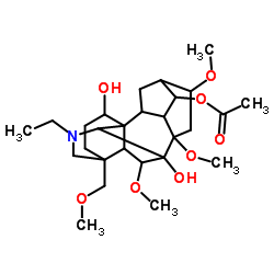 14-O-乙酰基德尔塔生结构式