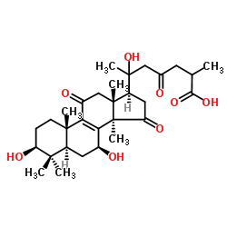 灵芝酸I结构式