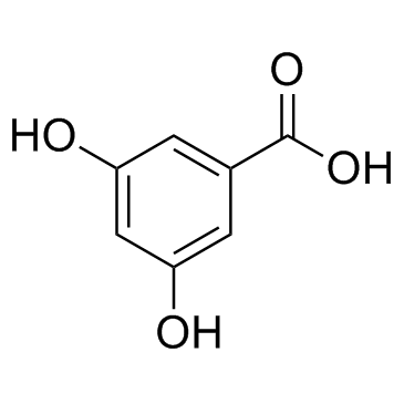 3,5-Dihydroxybenzoic acid structure