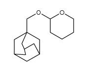 1-adamantanemethanol tetrahydropyranyl ether Structure