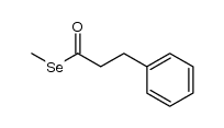Se-methyl selenohydrocinnamate结构式