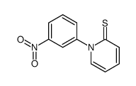 2(1H)-Pyridinethione,1-(3-nitrophenyl)-结构式