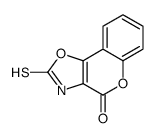 2-sulfanylidene-3H-chromeno[3,4-d][1,3]oxazol-4-one结构式